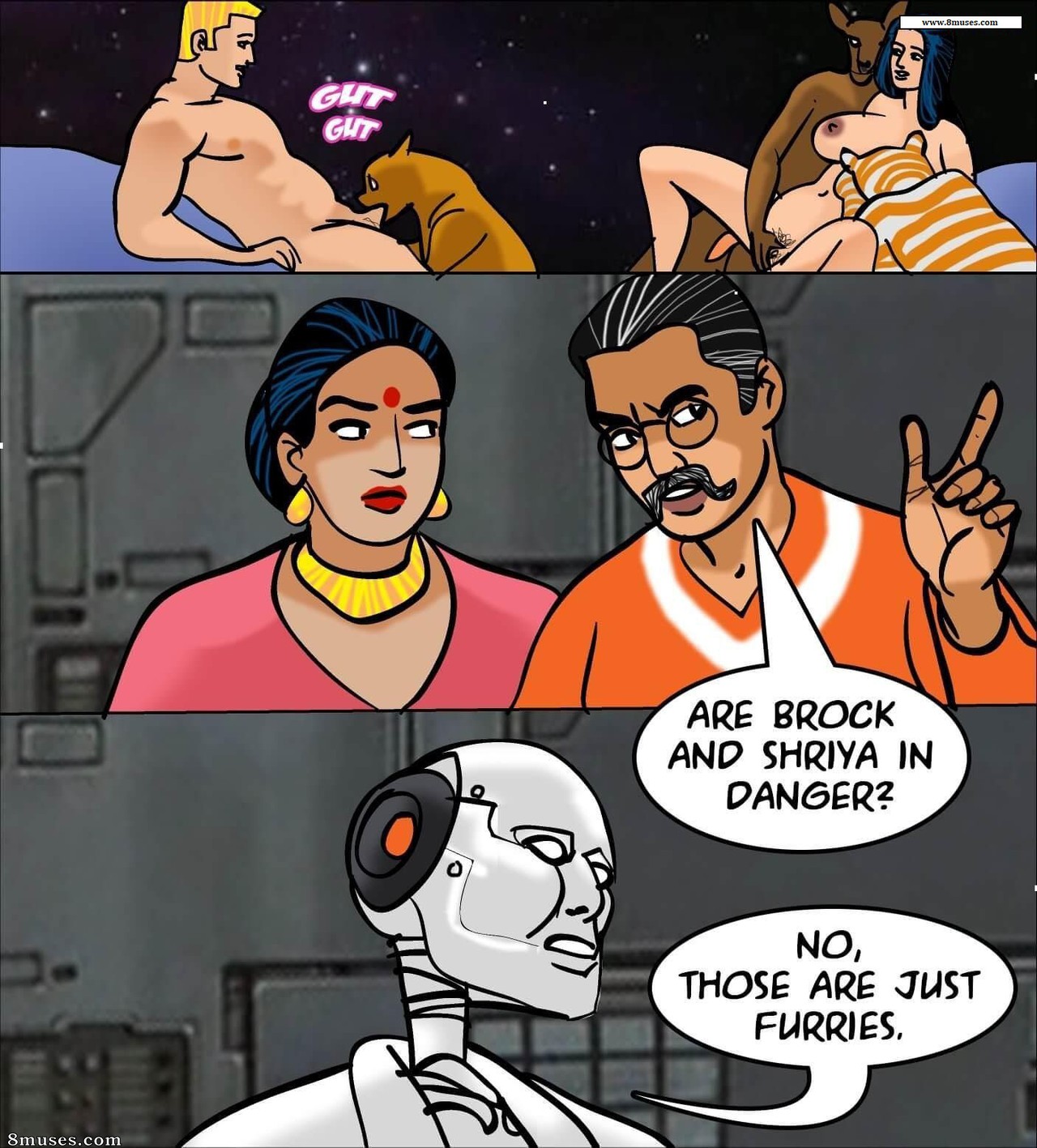 Velamma Dreams - Issue 17 - Velamma Fills Her Black Hole - Page 40