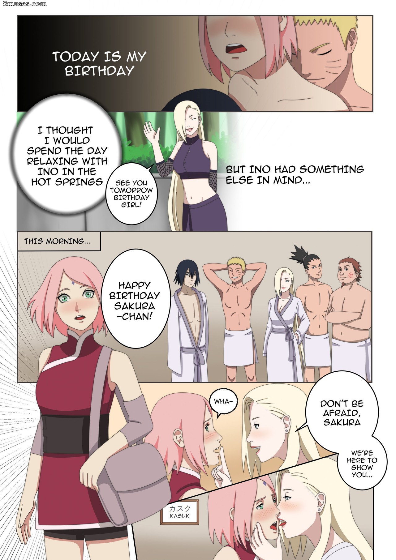 Usagidraws - Sakura's Birthday - Page 1