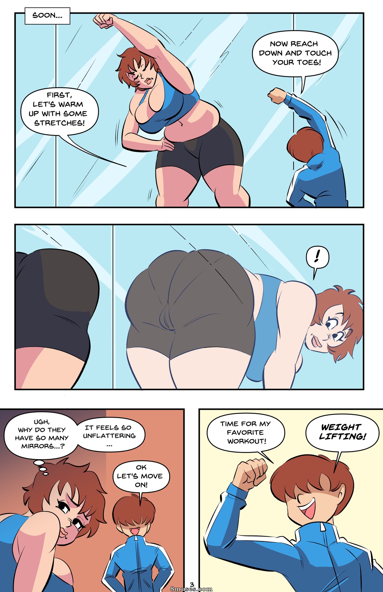 Glassfish Comics - Mother's Day Workout - Page 4