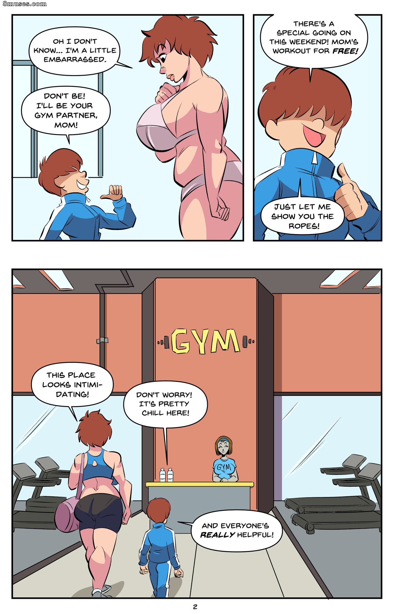 Glassfish Comics - Mother's Day Workout - Page 3