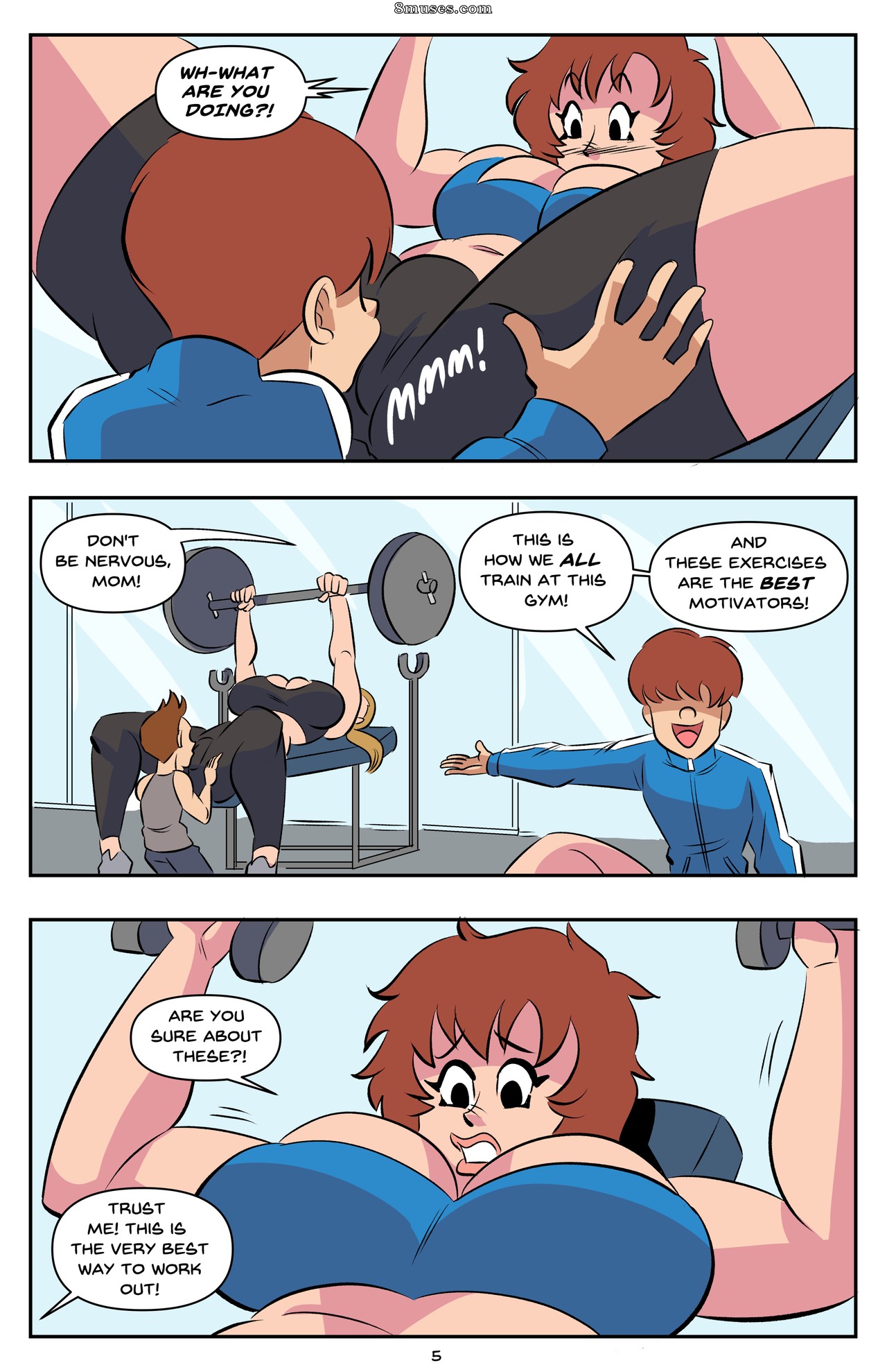 Glassfish Comics - Mother's Day Workout - Page 6