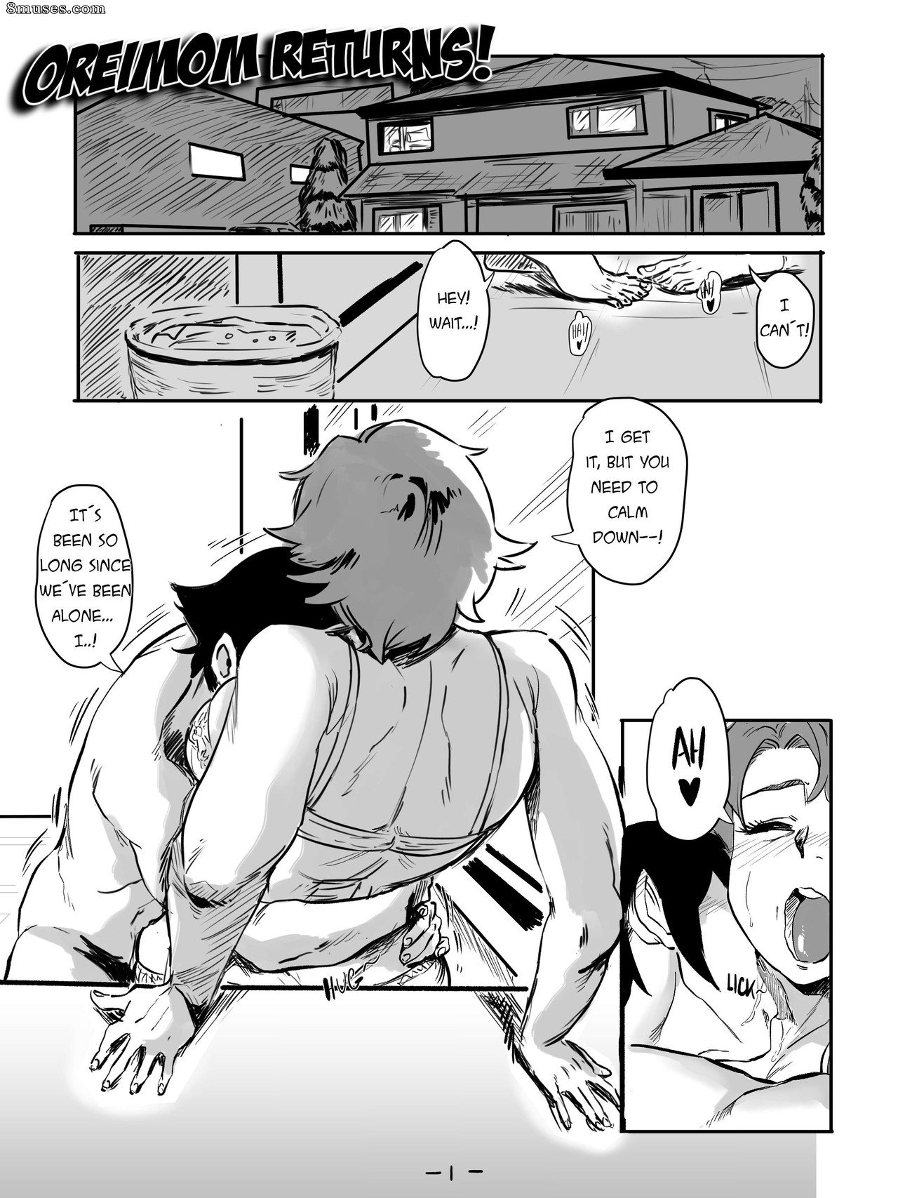 Aarokira Comics - Oreimom Returns - Page 1