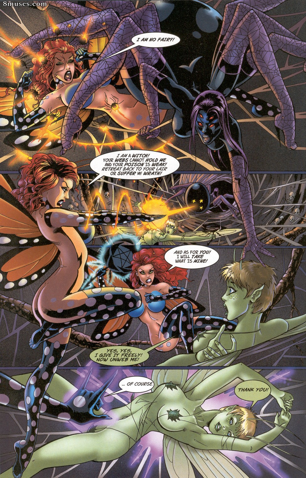 BroadSword Comics - Tarot - Witch of the Black Rose 031 - Page 17