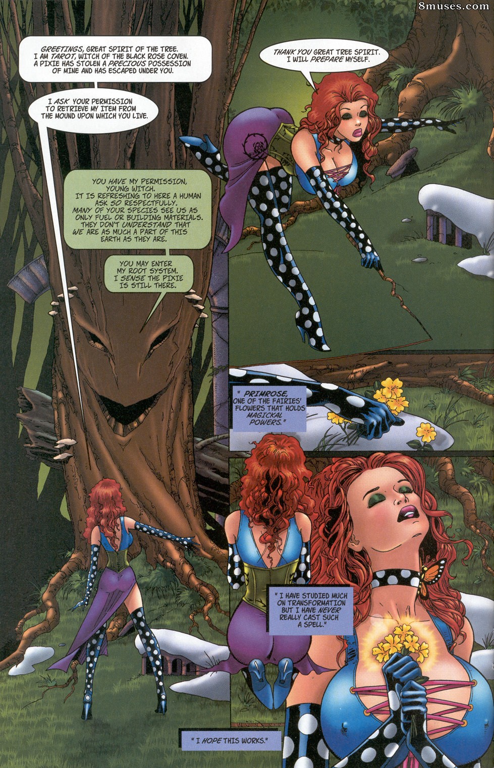 BroadSword Comics - Tarot - A bruxa da rosa negra 031 - Página 11