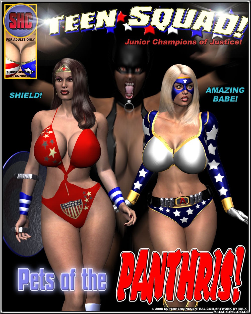 Superheroine Central Comics - Shield et belle femme incroyable - Les animaux de compagnie de Panthris - Page 1