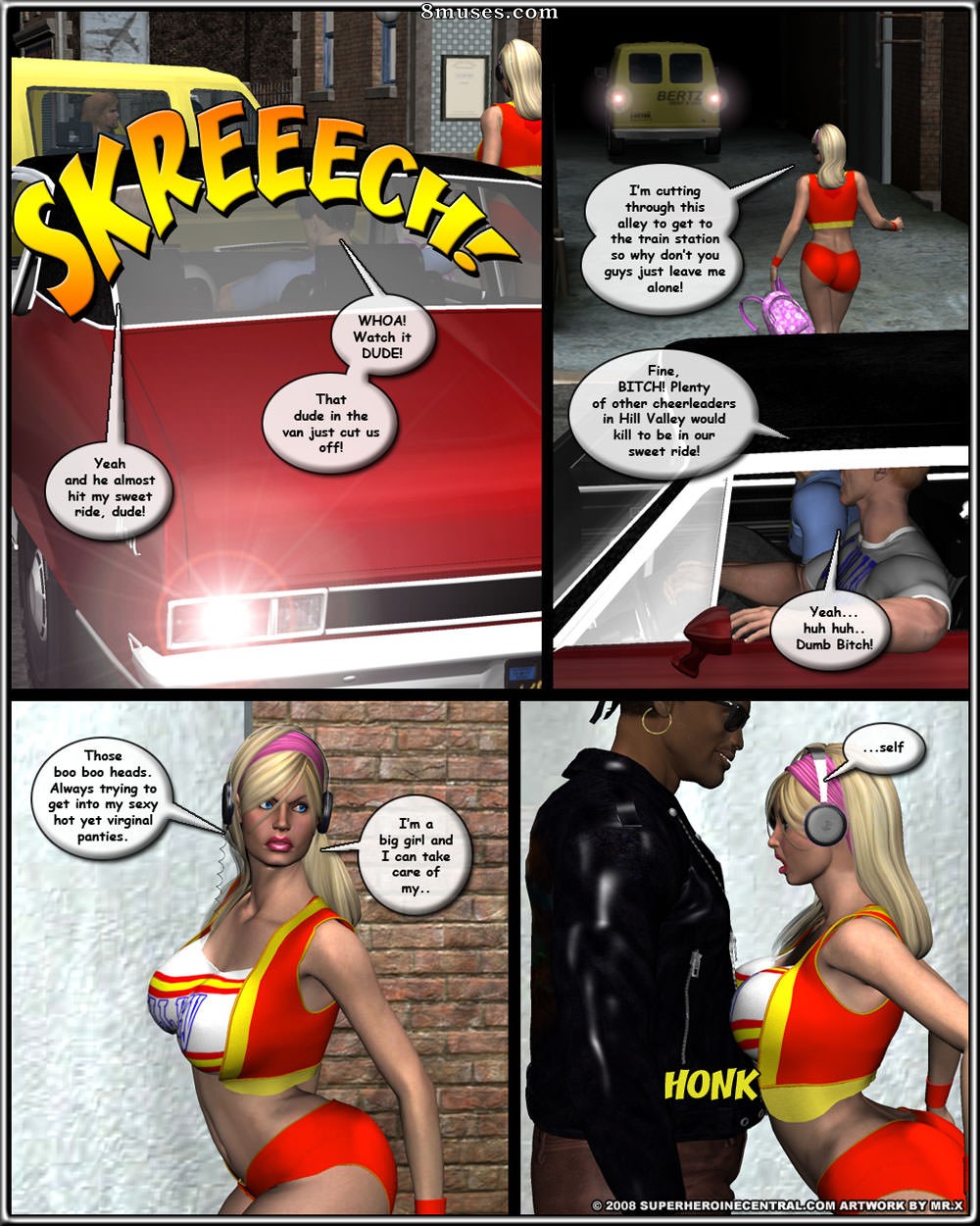 Superheroine Central Comics - Shield et belle femme incroyable - Les animaux de compagnie de Panthris - Page 3