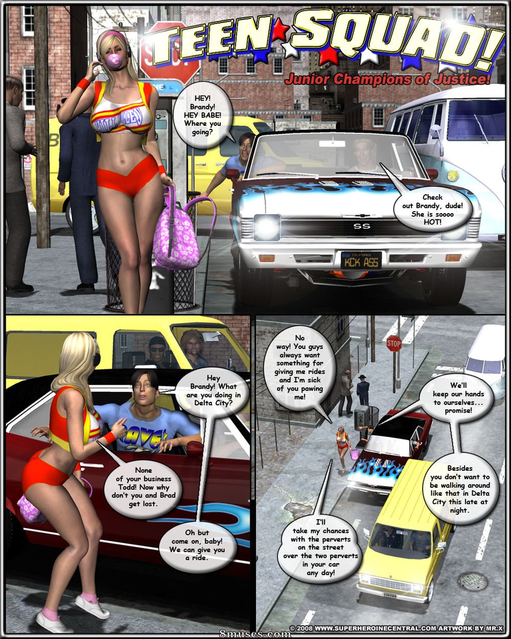 Superheroine Central Comics - Shield et belle femme incroyable - Les animaux de compagnie de Panthris - Page 2