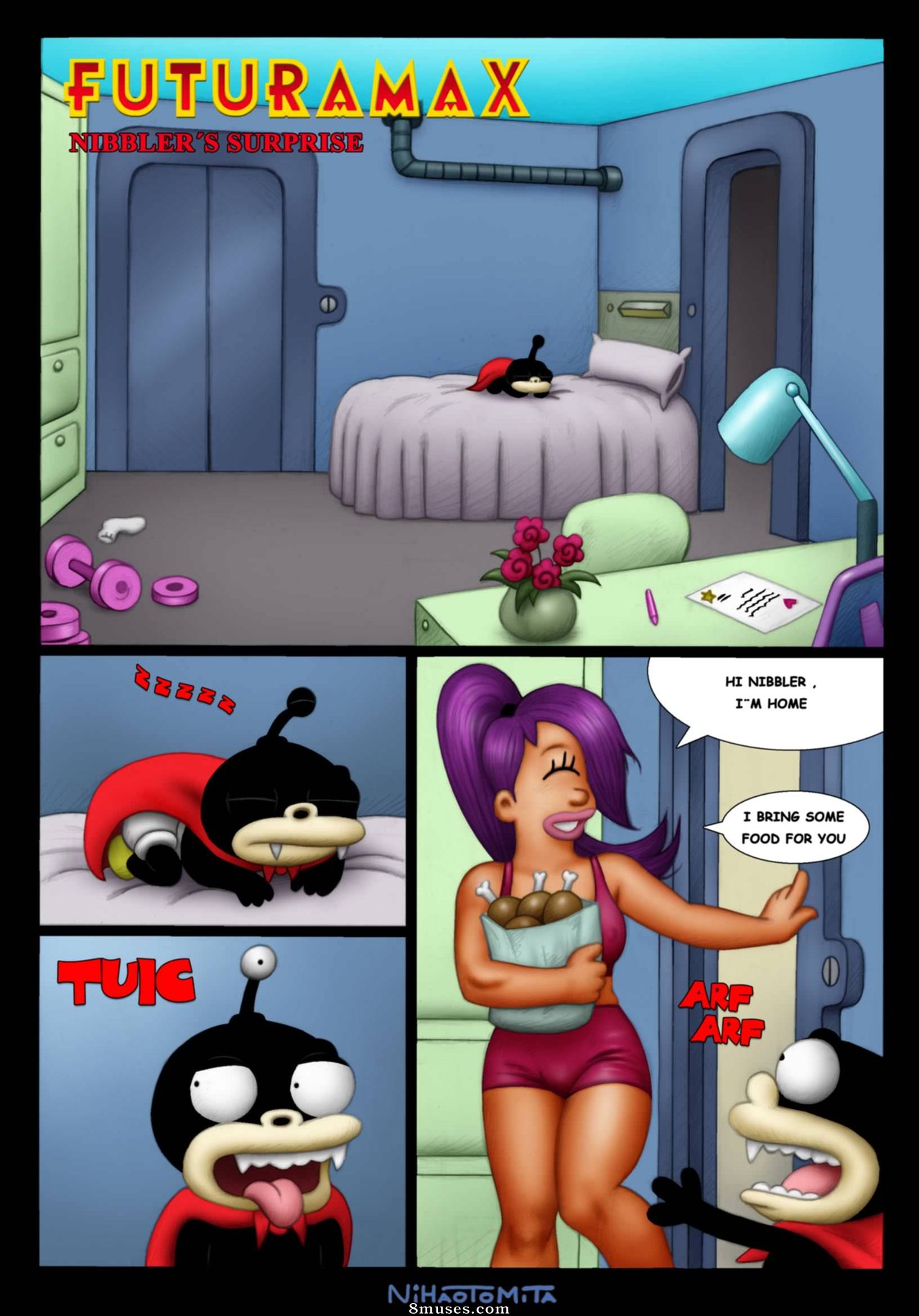 Nihaotomita Comics - Surpresa dos mordedores - Página 1