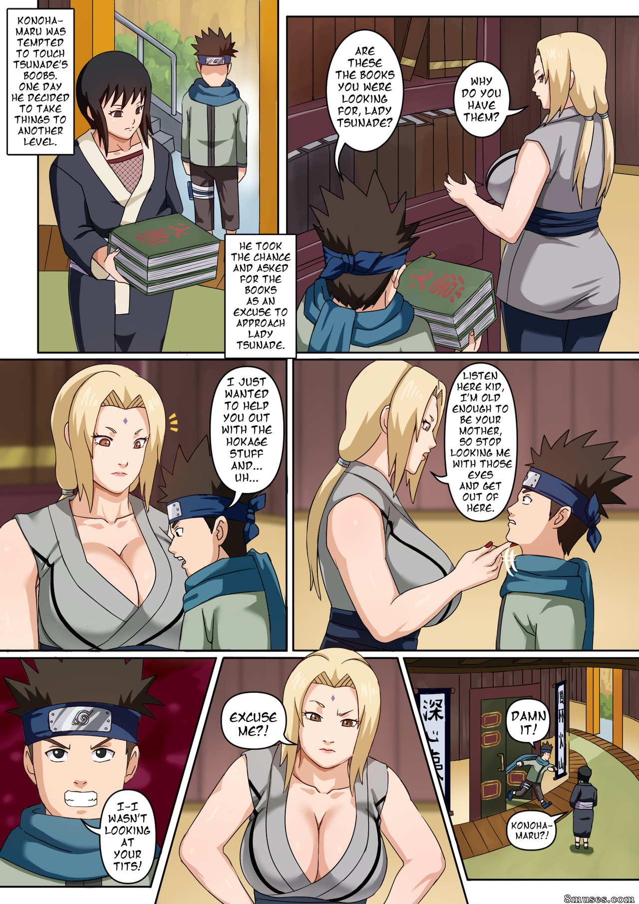 Pink Pawg - Winning Tsunade's Love - Page 1