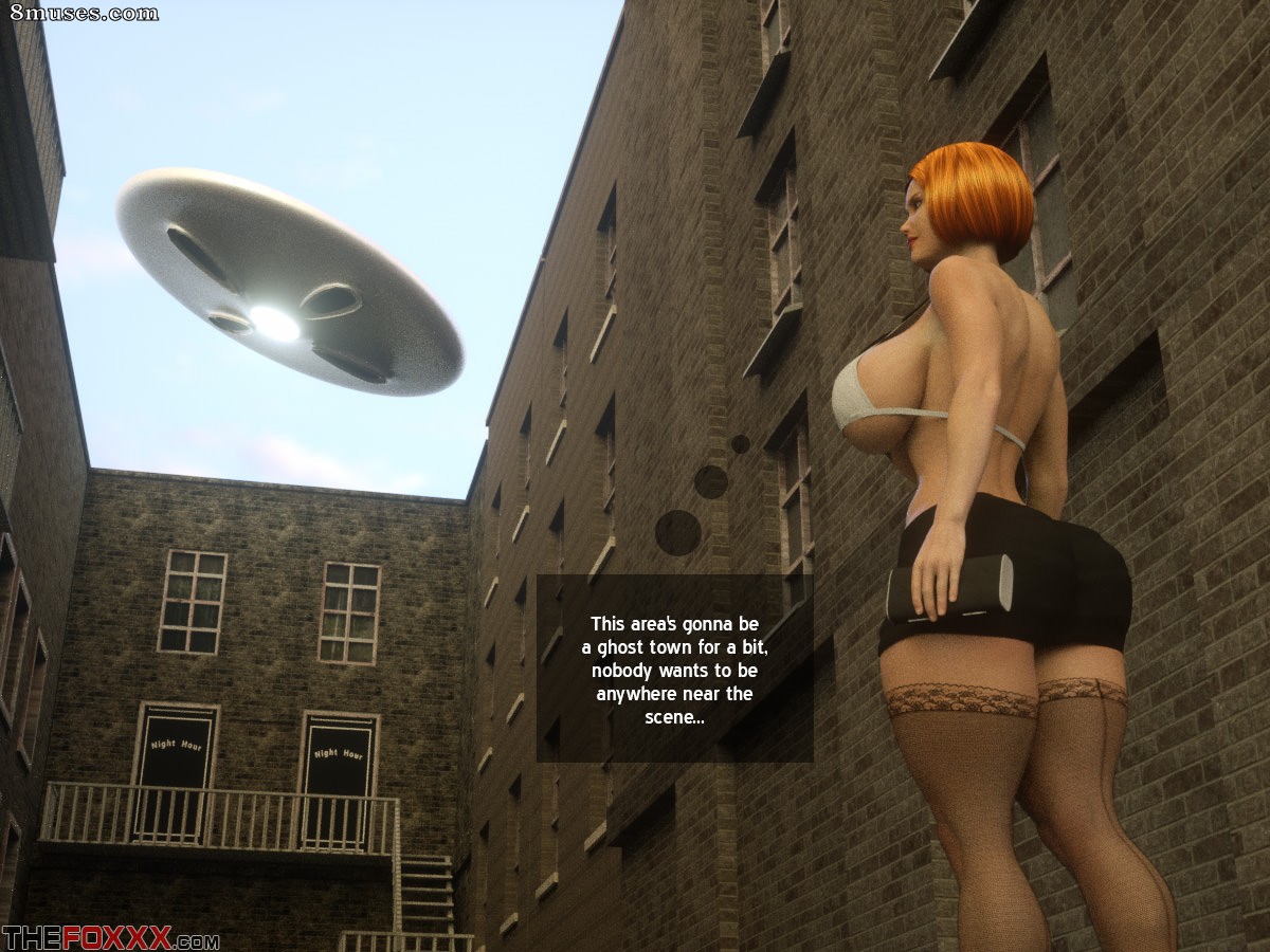 The Foxxx Comics - The Alien Abduction Of Batbabe - Page 4