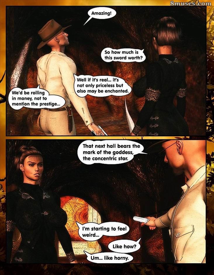BarbarianBabes.com Comics - A deusa dourada - Página 12