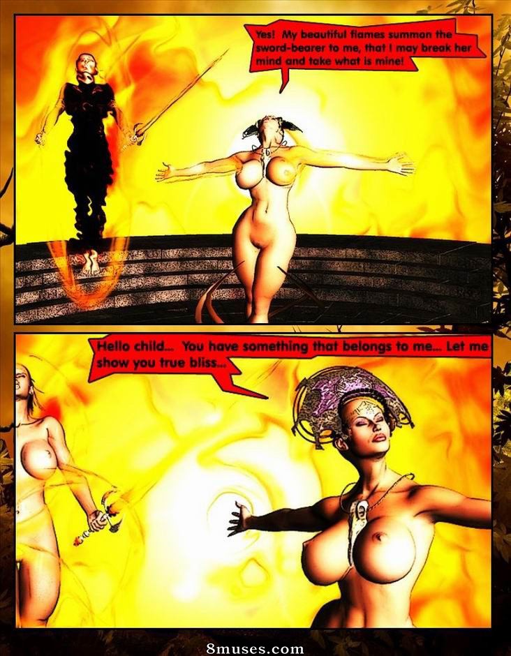 BarbarianBabes.com Comics - A deusa dourada - Página 19