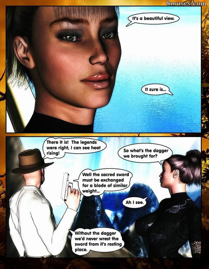 BarbarianBabes.com Comics - A deusa dourada - Página 11