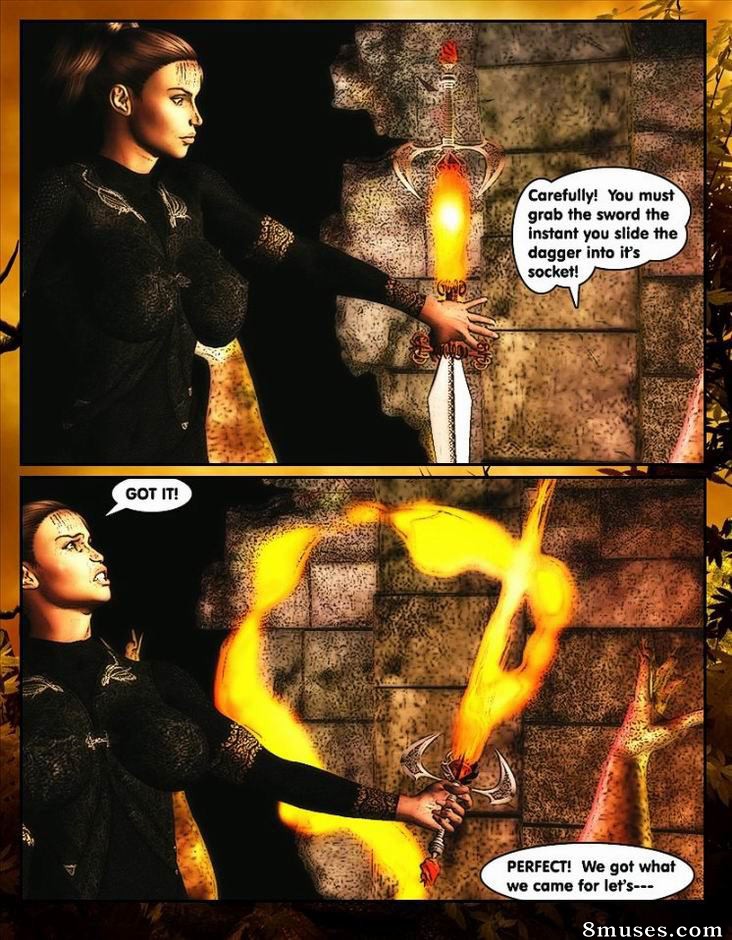 BarbarianBabes.com Comics - A deusa dourada - Página 16
