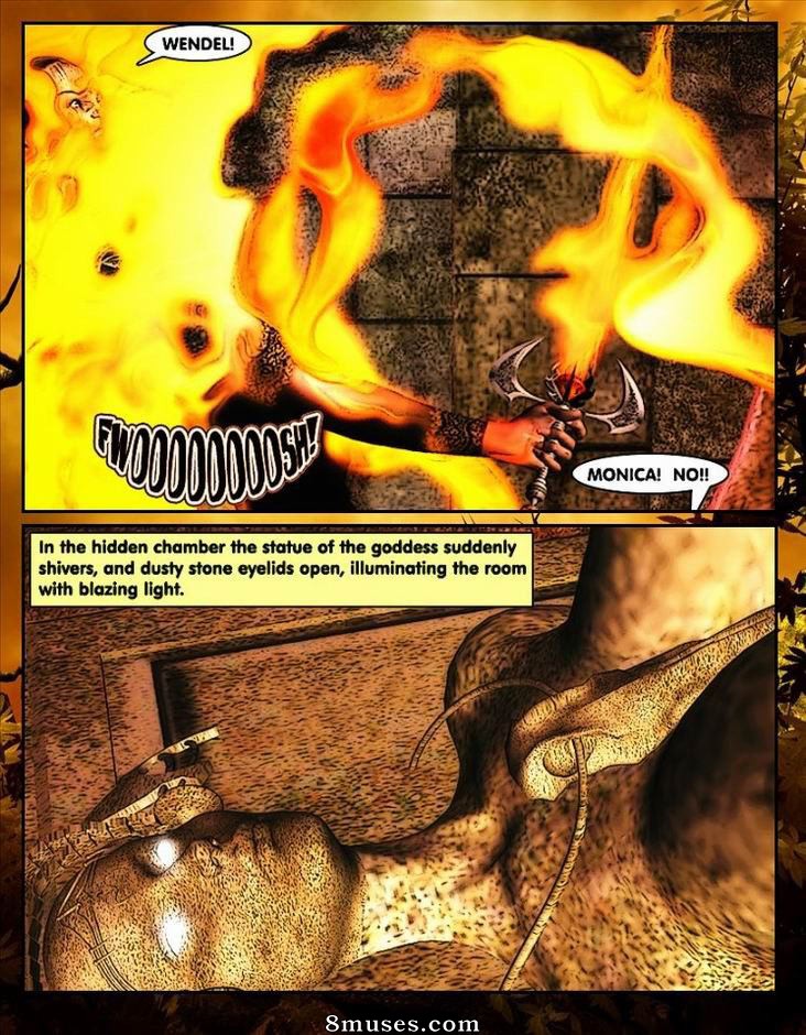 BarbarianBabes.com Comics - A deusa dourada - Página 17