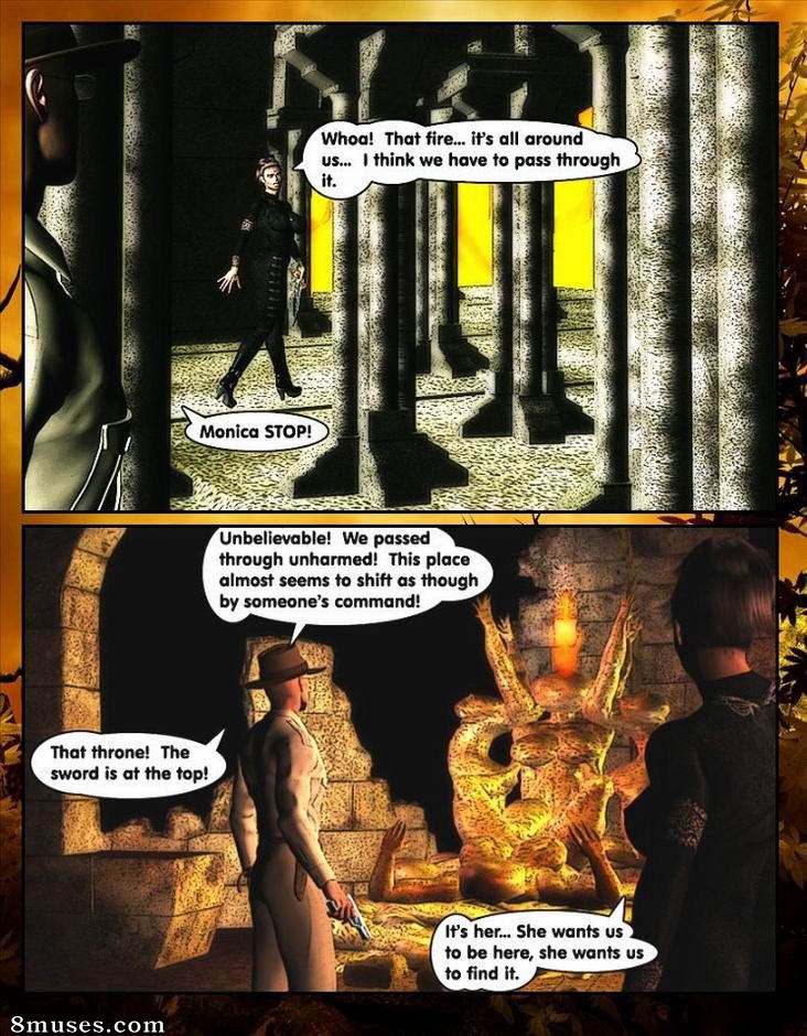 BarbarianBabes.com Comics - A deusa dourada - Página 15