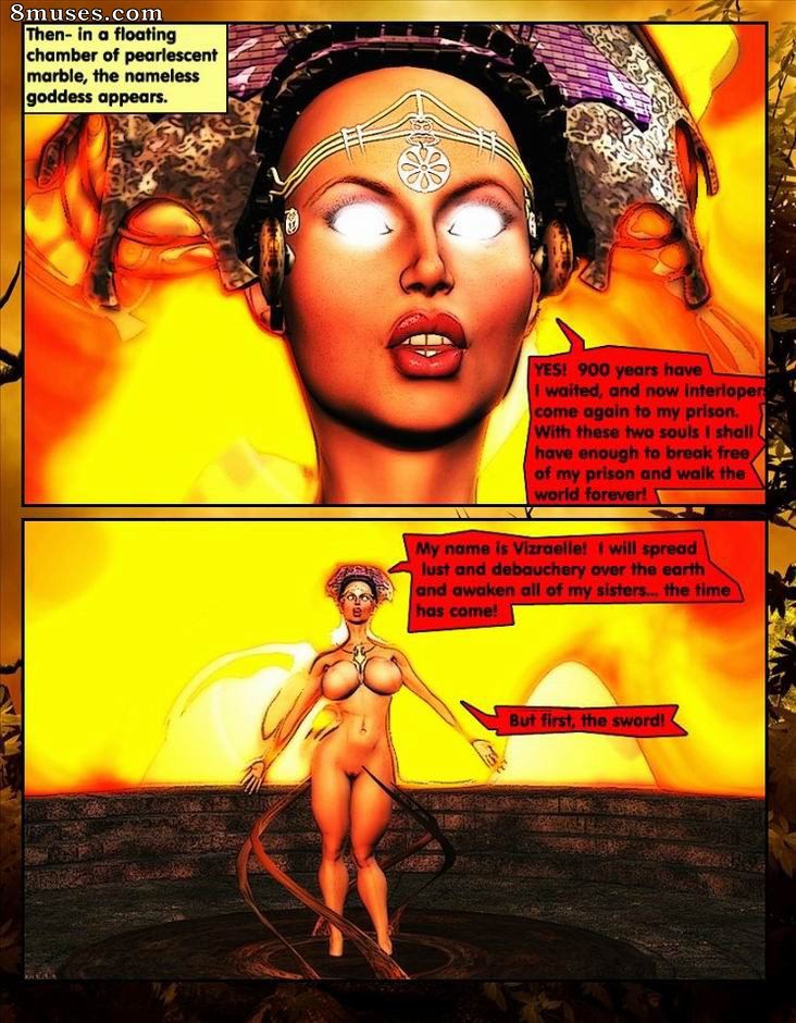 BarbarianBabes.com Comics - A deusa dourada - Página 18