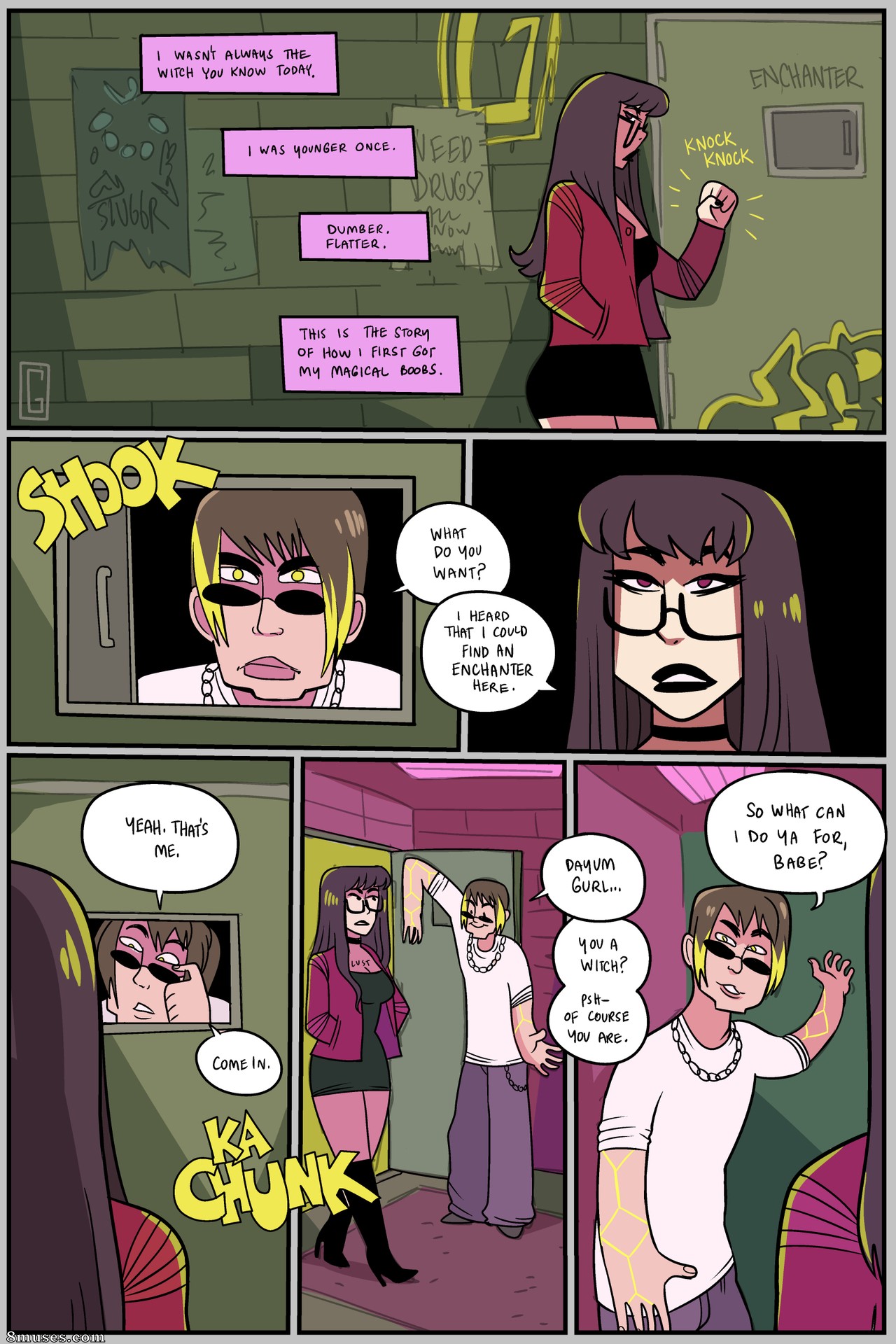 Grumpy-TG - Cómo Lujuria obtuvo sus senos mágicos - Página 2