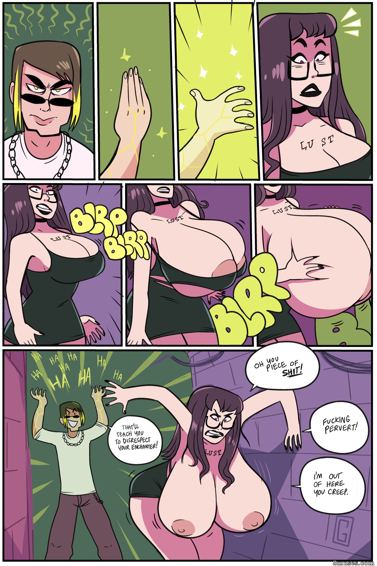 Grumpy-TG - Cómo Lujuria obtuvo sus senos mágicos - Página 7