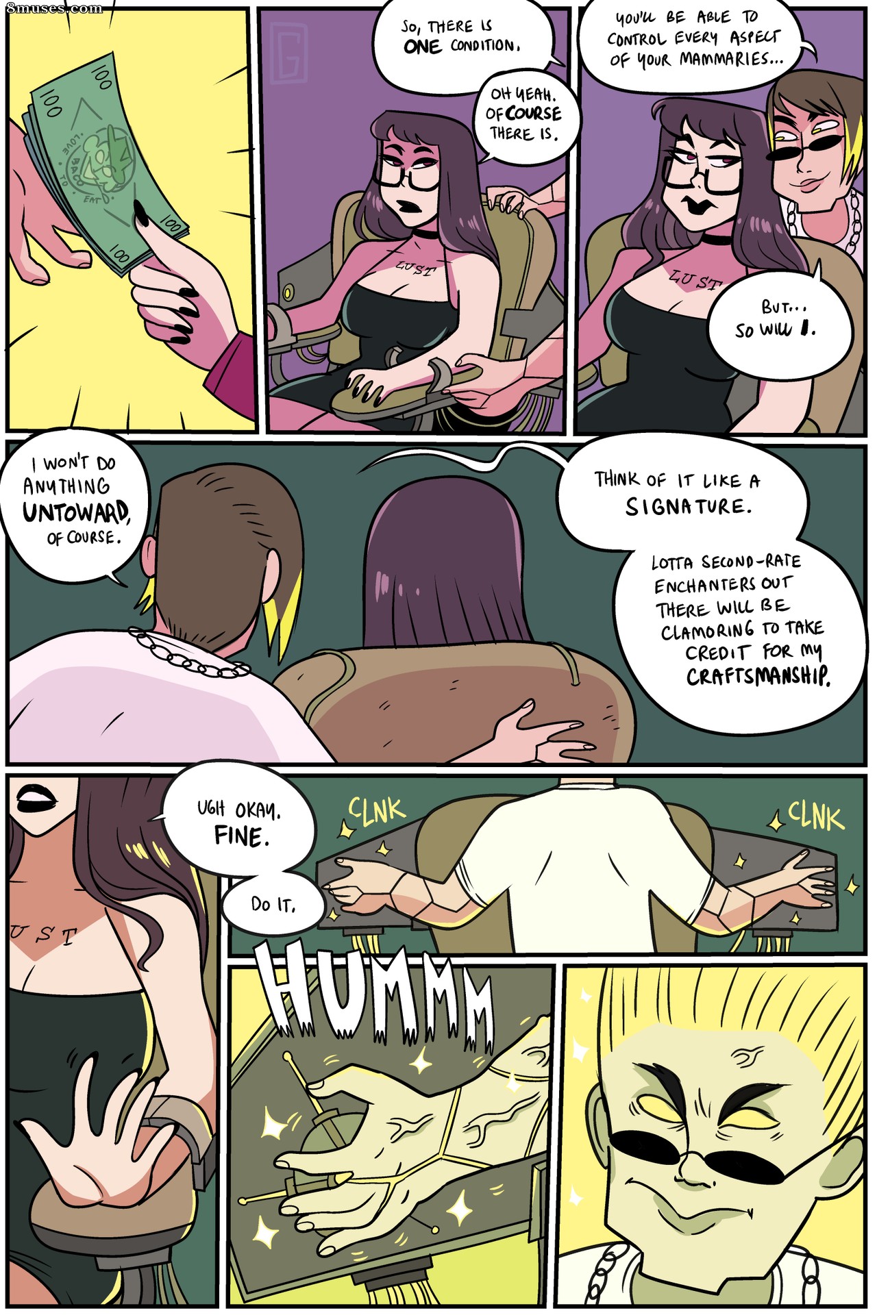 Grumpy-TG - Como a luxúria conseguiu seus seios mágicos - Página 5