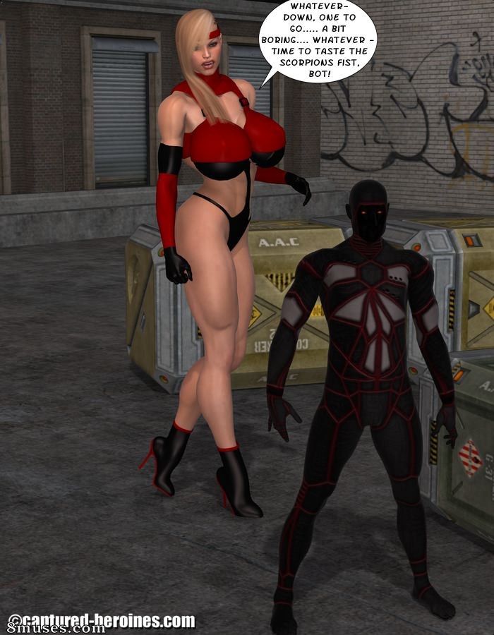 Captured-Heroines Comics - Escorpión - Página 6