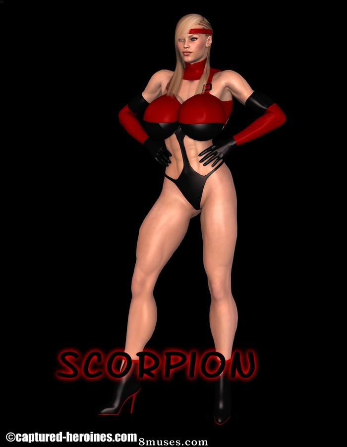 Captured-Heroines Comics - Escorpión - Página 1