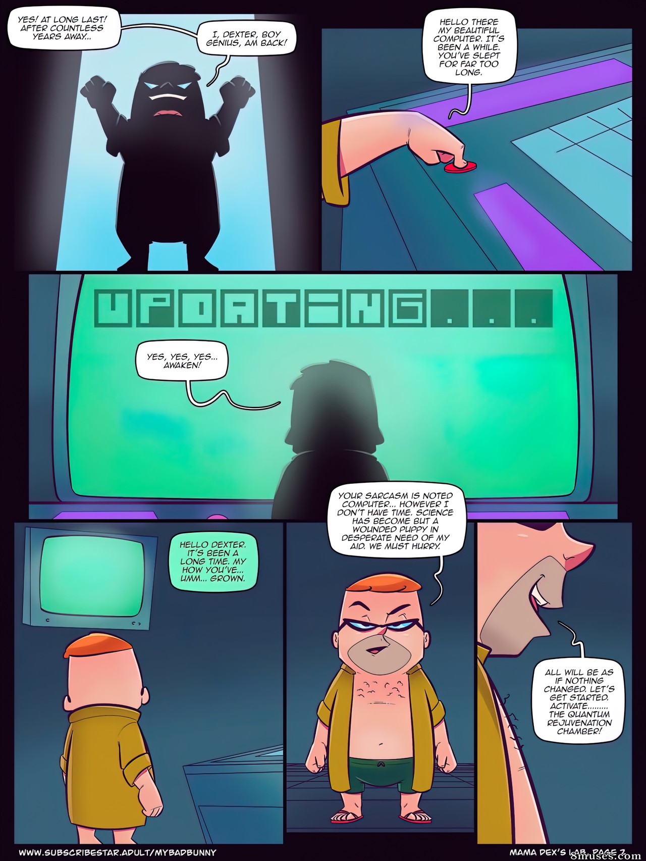 My Bad Bunny Comics - Mama Dex’s Lab - Page 2