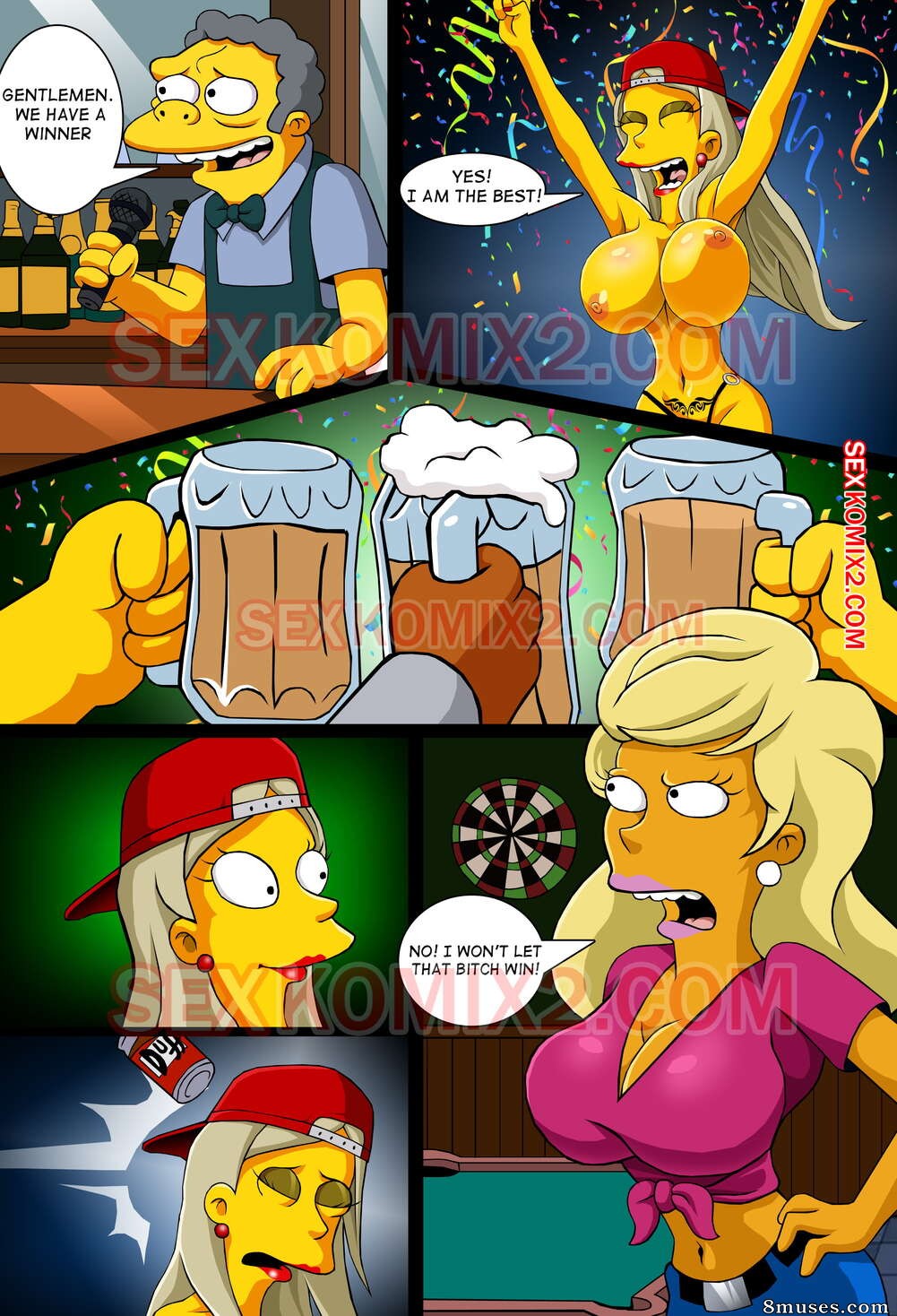 sexkomix2.com - Adventures of Anastasia Meet me Springfield - Page 9