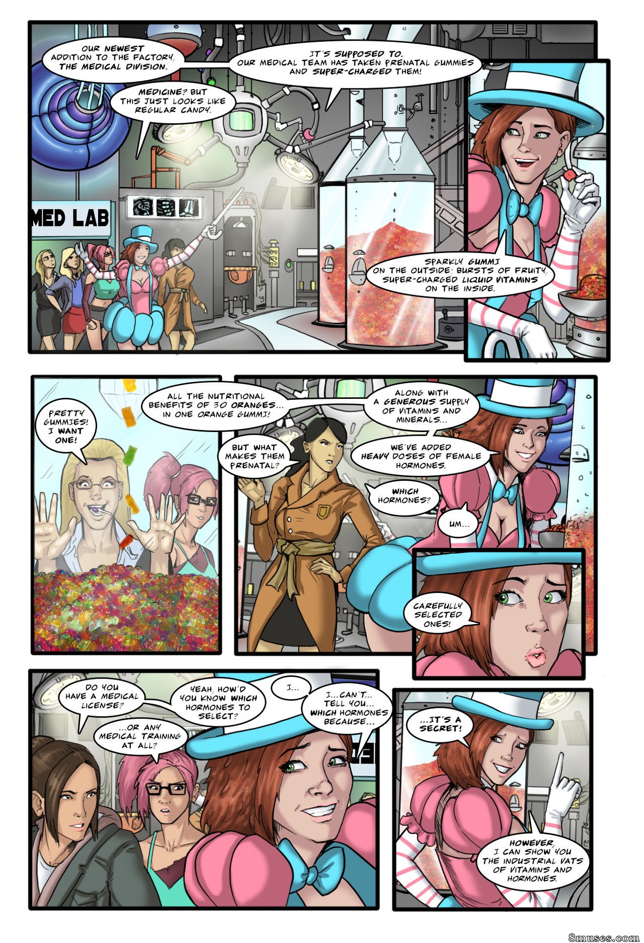 Wendy Wonka and The Chocolate Fetish Factory - Issue 4 - Page 2