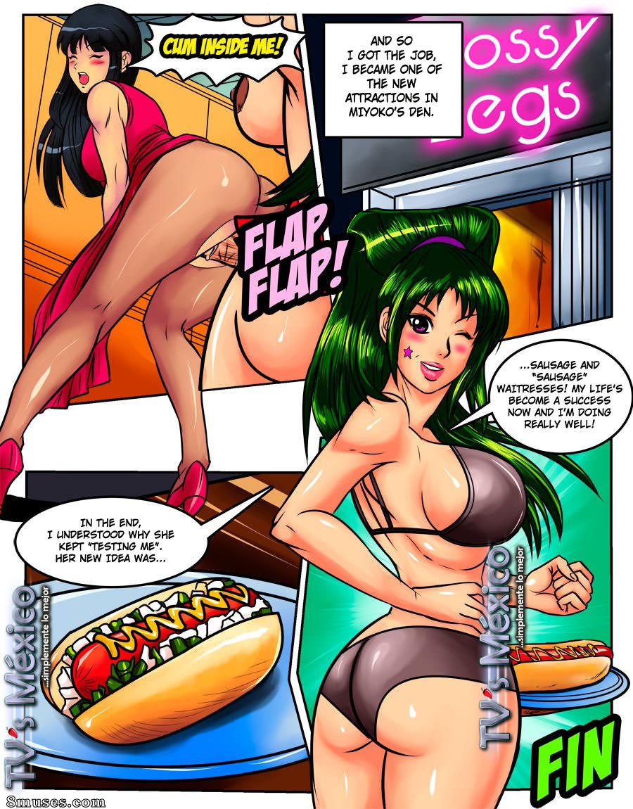 Travestis Mexico Comics - Mi Donnita me suda - Page 9