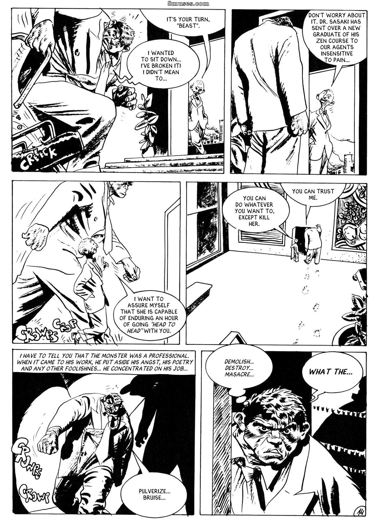 Jordi Bernet Comics - A bela e a fera - Página 22