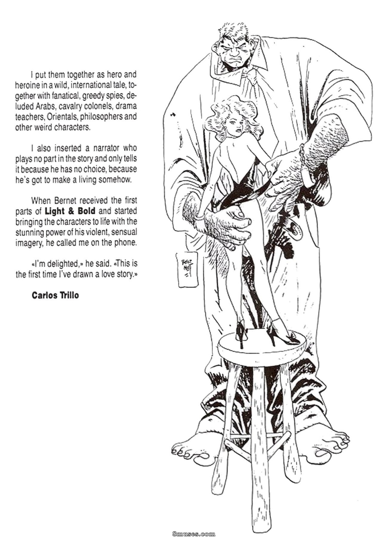 Jordi Bernet Comics - A bela e a fera - Página 8