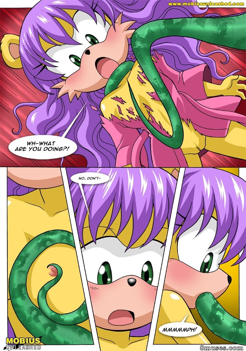 Mobiusunleashed Comics - Problemas de tentáculos de Minas - Página 4