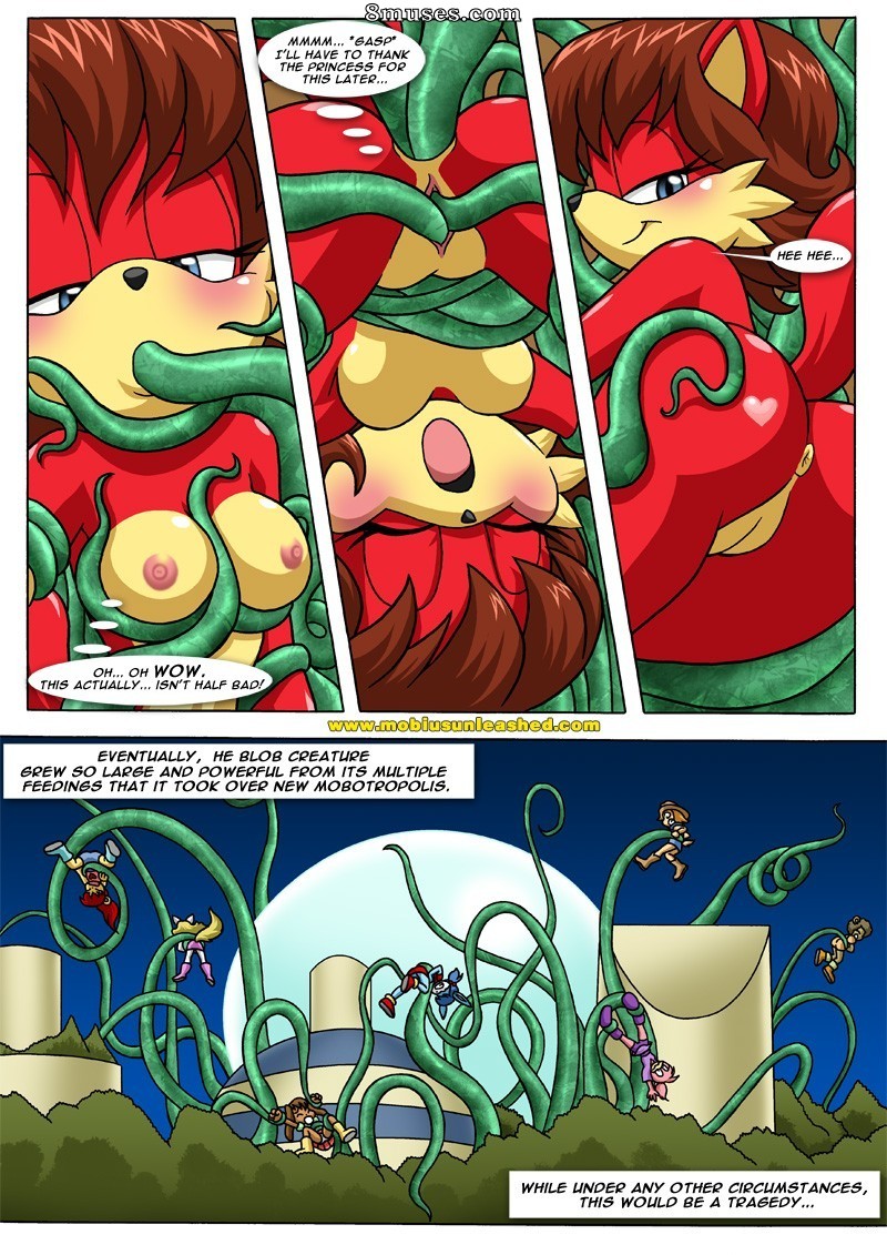 Mobiusunleashed Comics - Problemas de tentáculos de Minas - Página 12