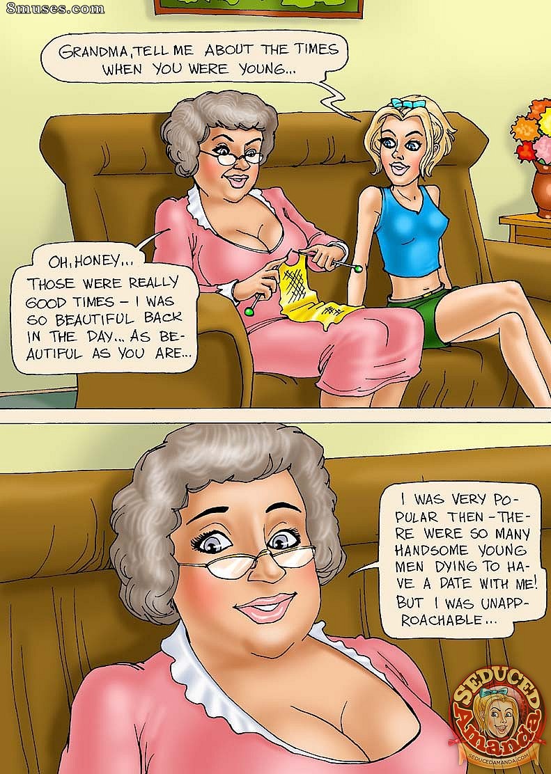 Seduced Amanda Comics - Recuerdos de la abuela - Página 1