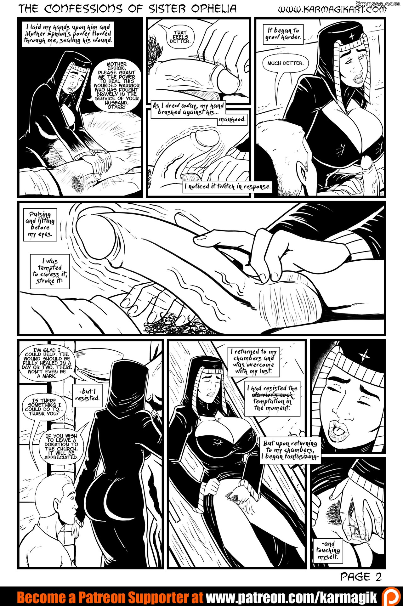 Karmagik Comics - The Confessions of Sister Ophelia - Page 4