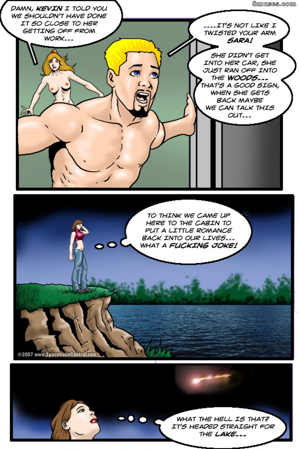 Space Babe Central - Alien Eyes - Page 2