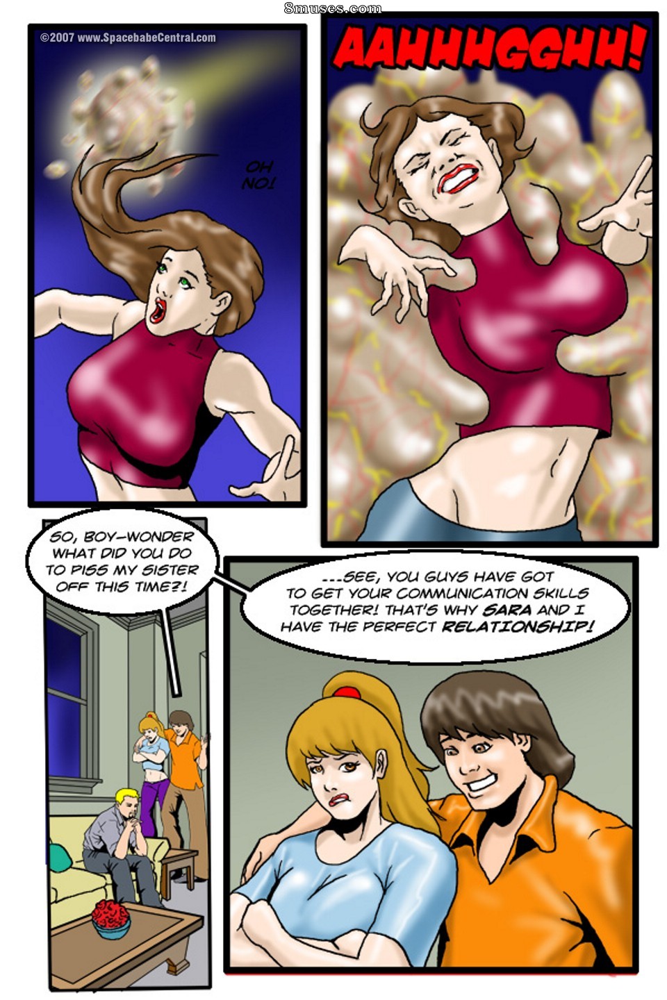 Space Babe Central - Alien Eyes - Page 4