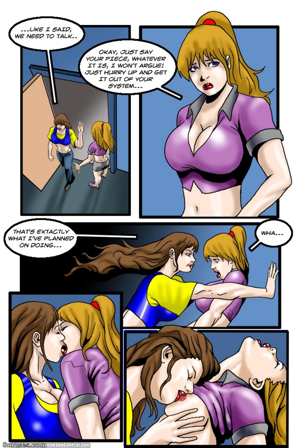 Space Babe Central - Alien Eyes - Page 12