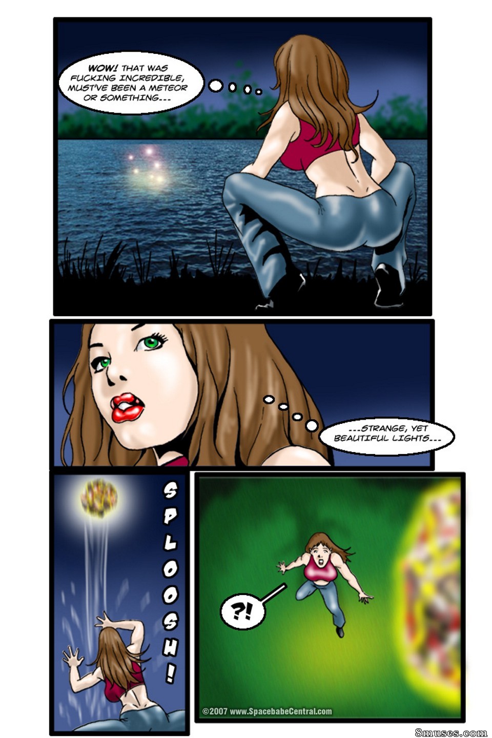 Space Babe Central - Alien Eyes - Page 3