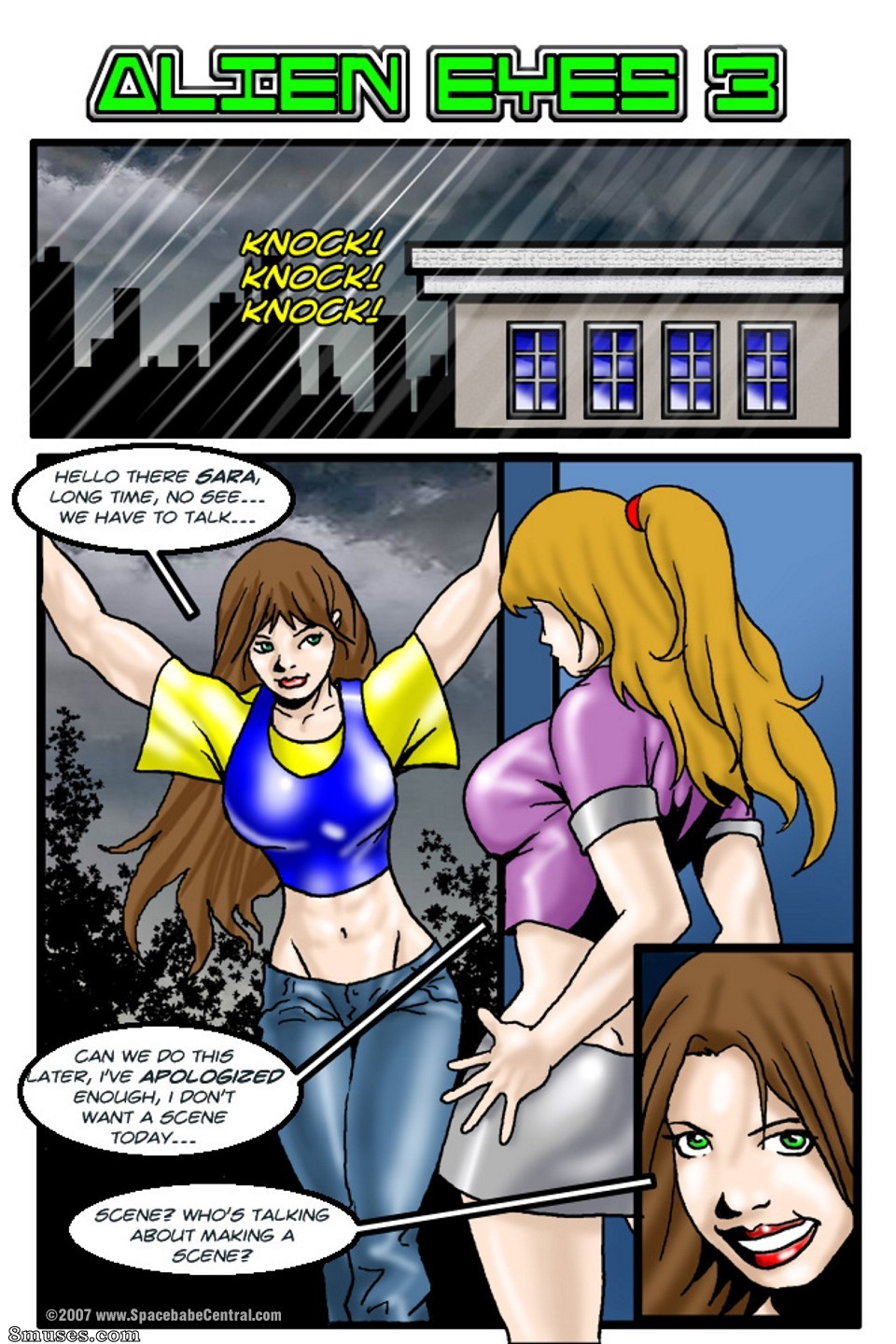 Space Babe Central - Alien Eyes - Page 11