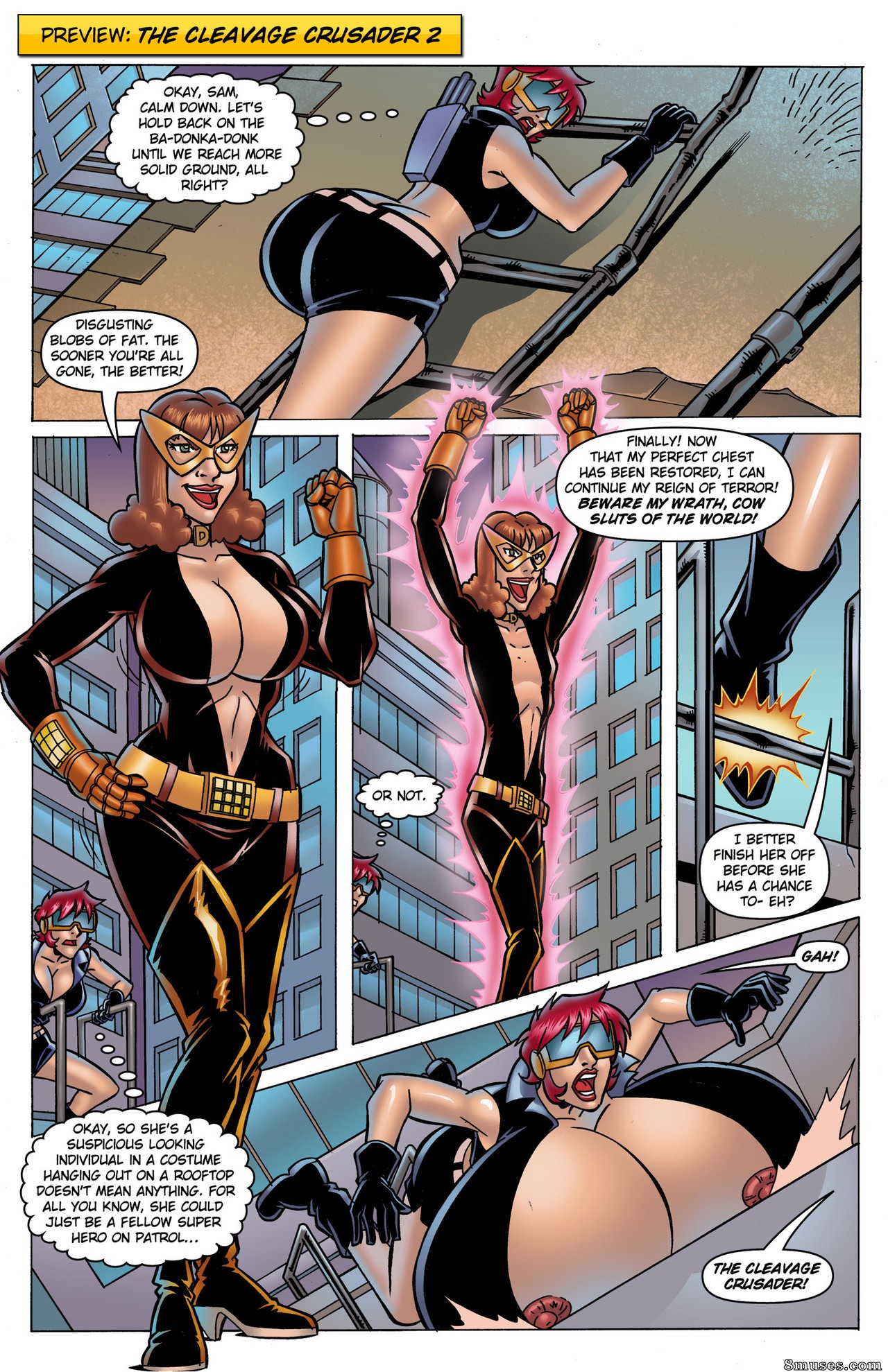 Expansionfan Comics - Cleavage Crusader 1 - Page 19