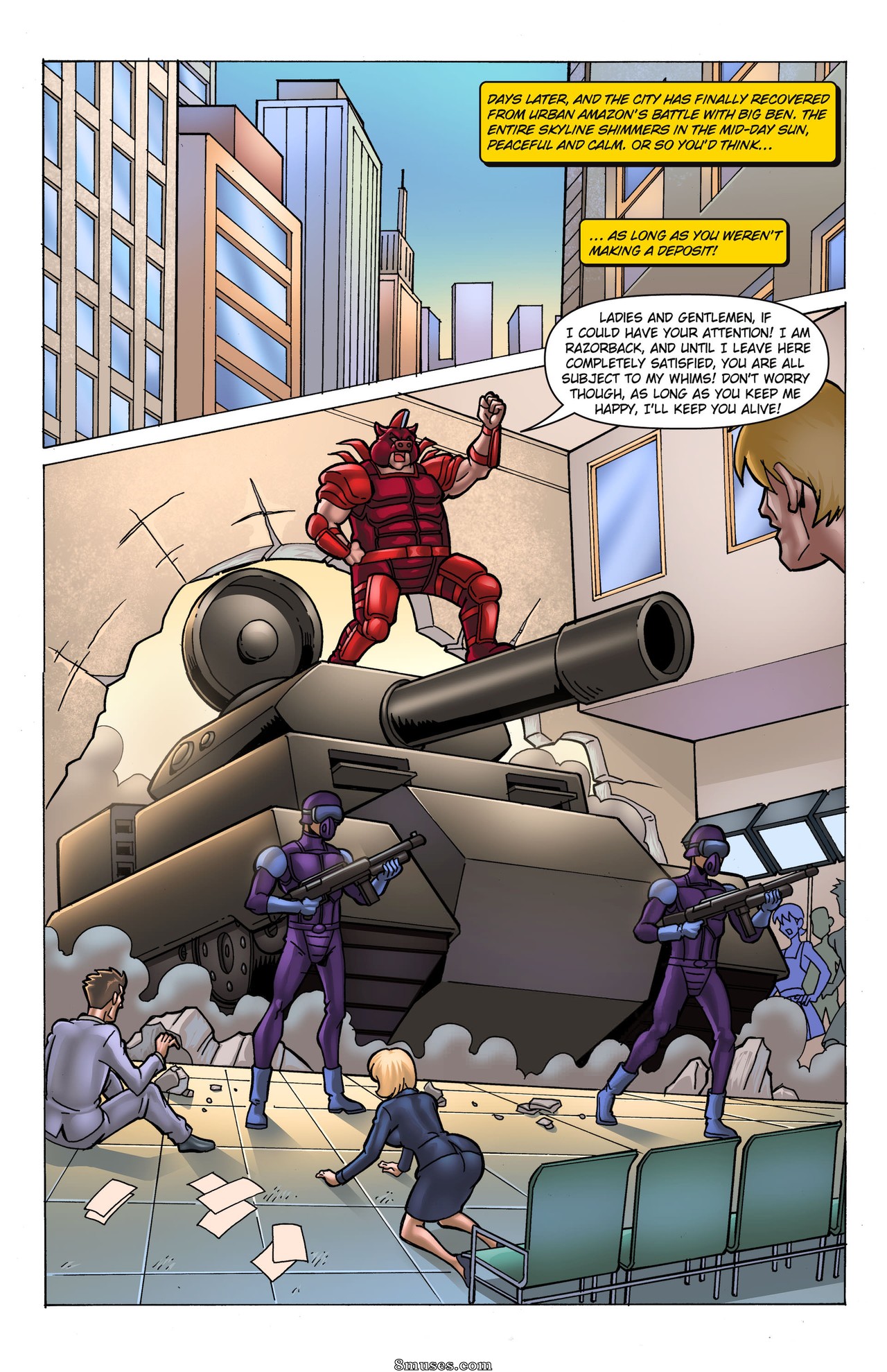 Expansionfan Comics - Cleavage Crusader 1 - Page 12
