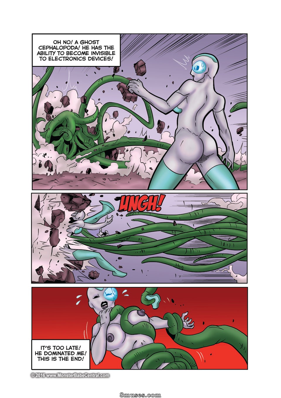 Monster Babe Central - Alien Encounter - Page 3