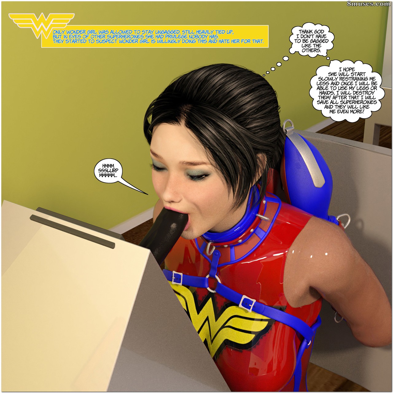 New Arkham For Superheroines - Issue 9 - Troubles At Asylum - Page 33