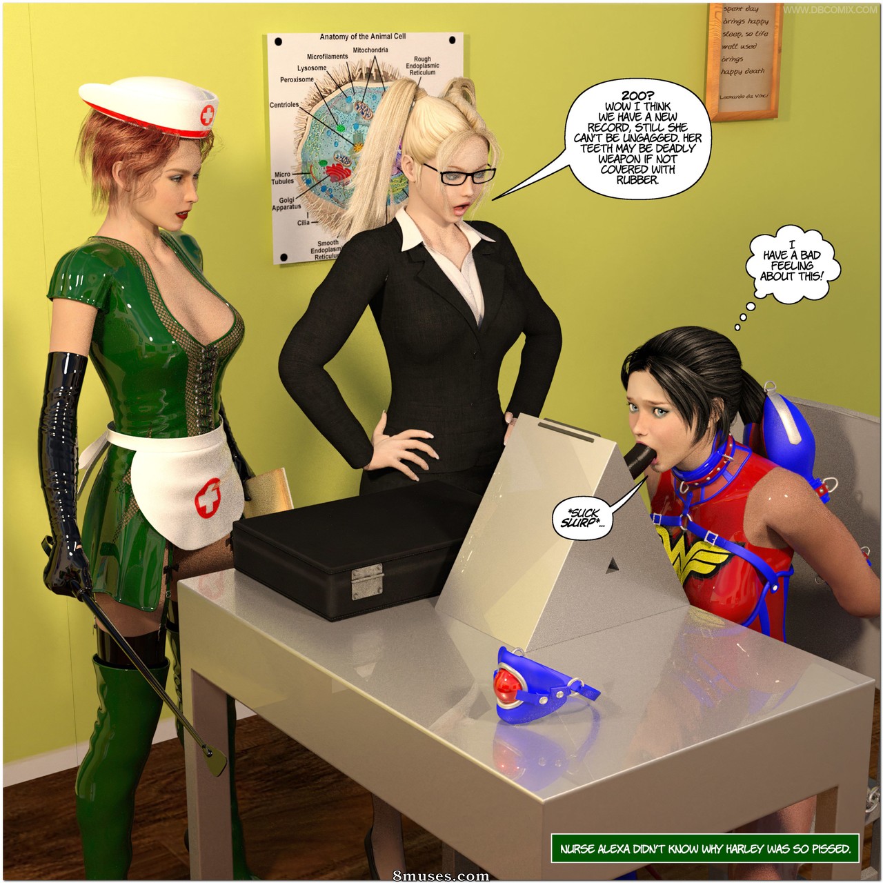 New Arkham For Superheroines - Issue 9 - Troubles At Asylum - Page 39