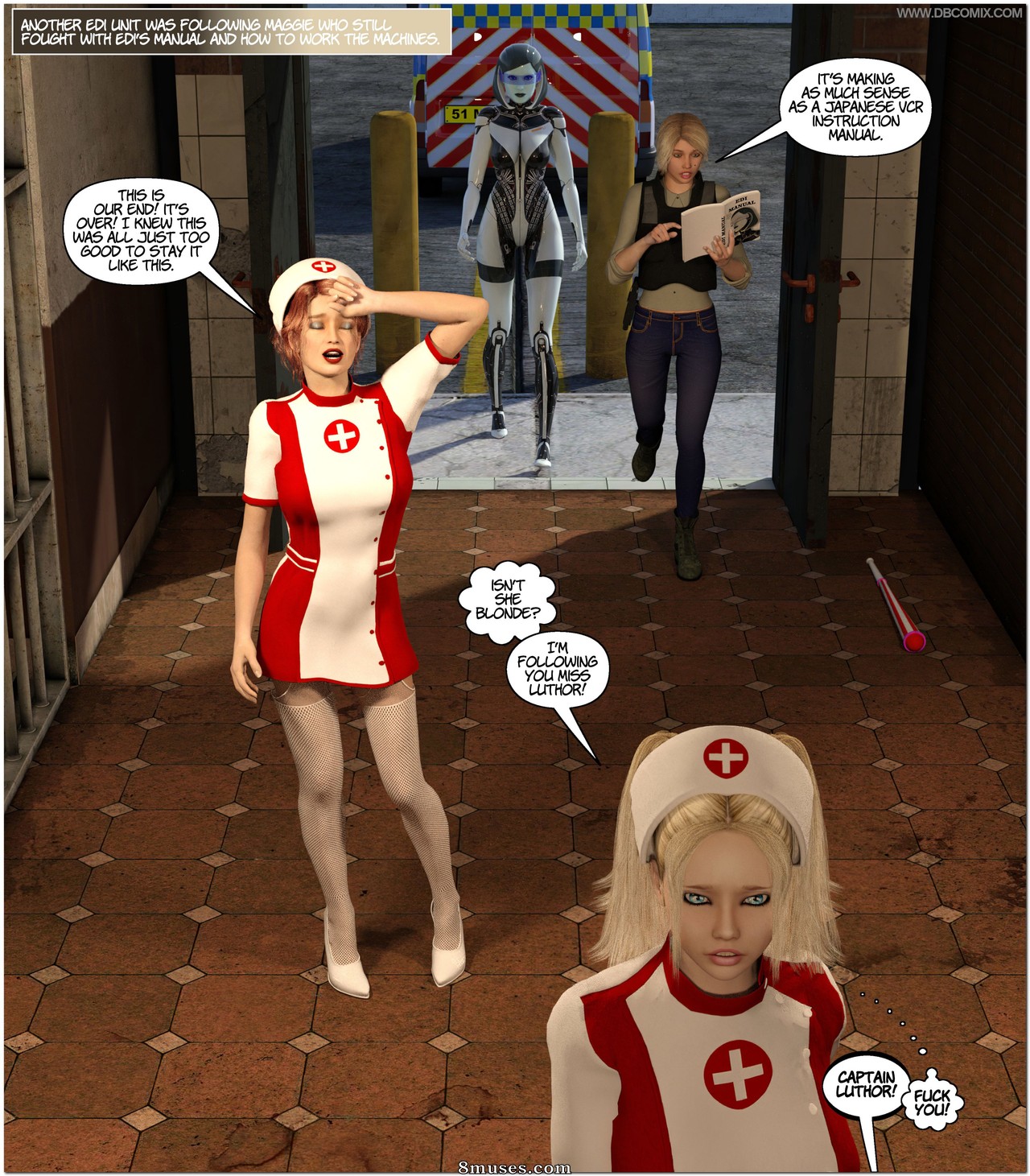 New Arkham For Superheroines - Issue 9 - Troubles At Asylum - Page 50