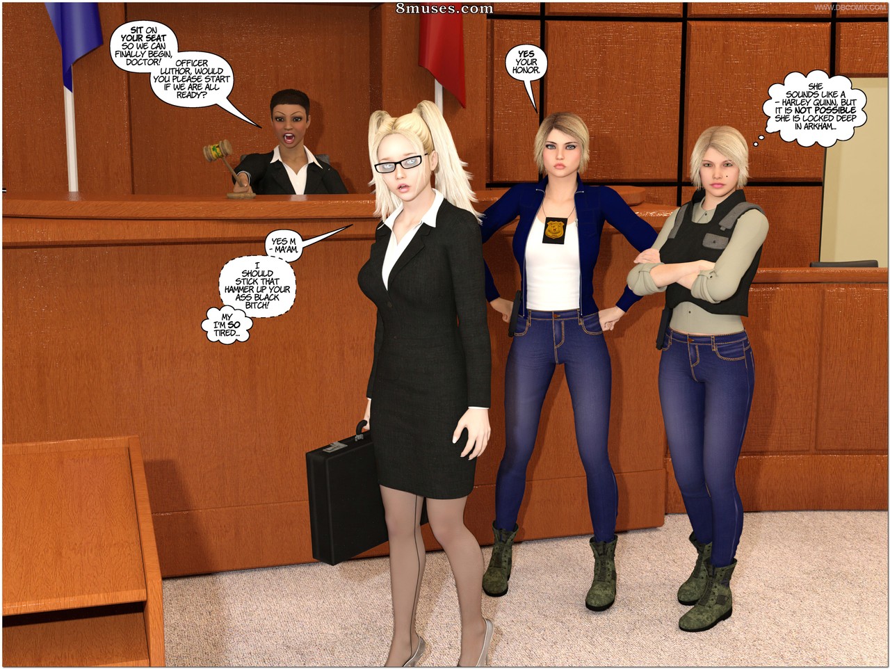 New Arkham For Superheroines - Issue 9 - Troubles At Asylum - Page 15