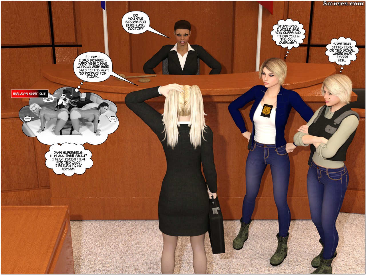 New Arkham For Superheroines - Issue 9 - Troubles At Asylum - Page 14