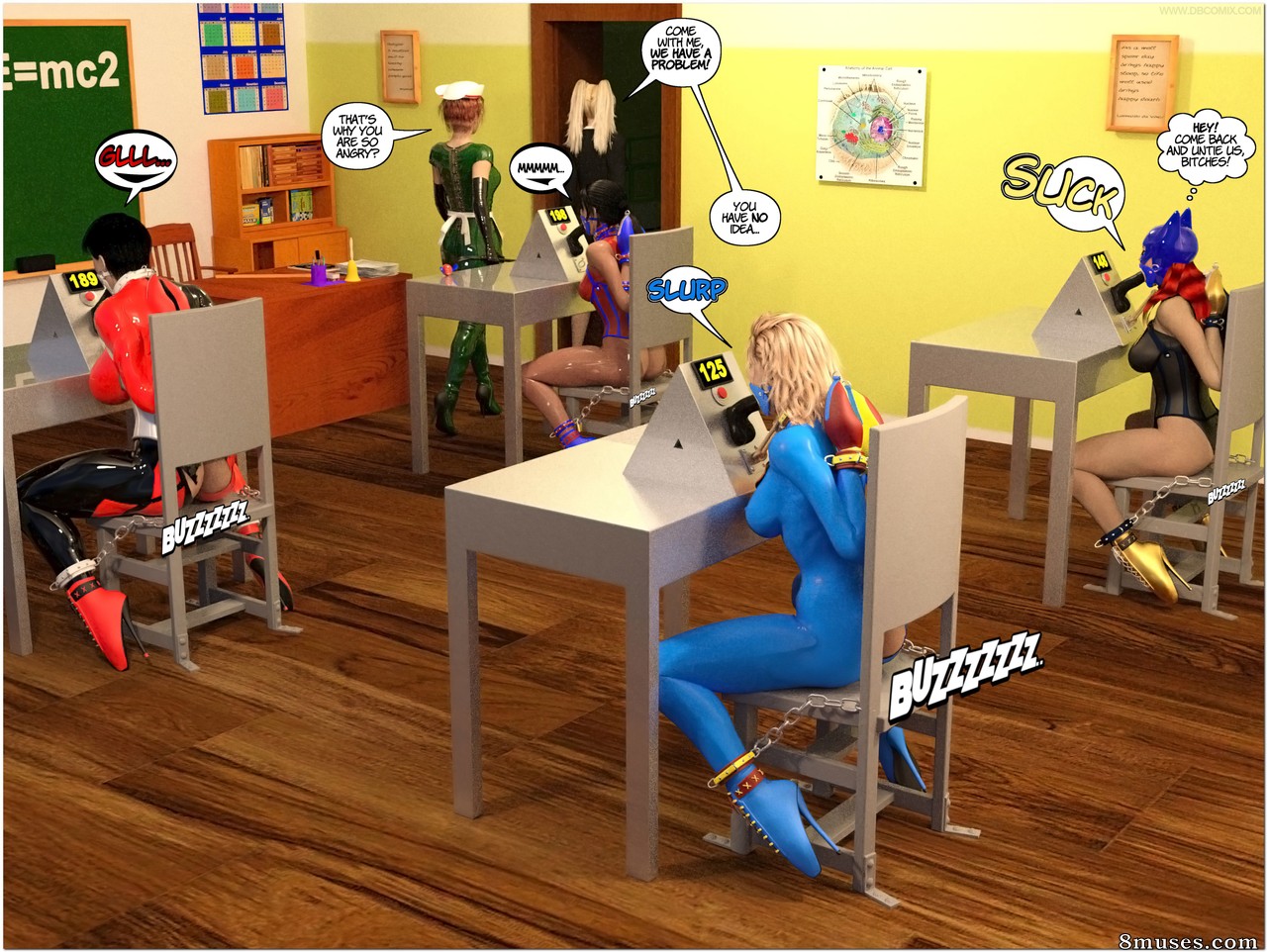 New Arkham For Superheroines - Issue 9 - Troubles At Asylum - Page 42